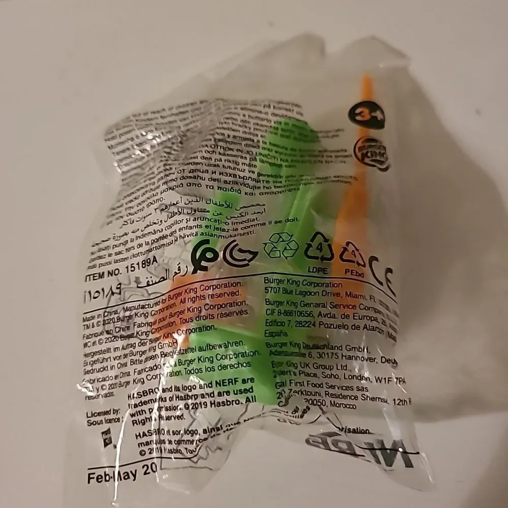 Burger King Kid's Meal Toy